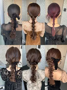 ✨"当日"予約限定価格【直前割】✨🌸【平日ヘアセット】🌸✨7:00​〜​ご案内可能でございます🌿