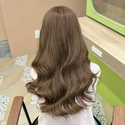 《🎀ブリーチ無しで憧れカラーに🎀》ブリーチなしダブルカラー＋オリジナルケア🫧 ͛.* 『レディース限定』