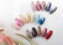 マグネットネイル【オフありの方はこちら】ジェルオフケア無料✨️カラー多いと大人気✤