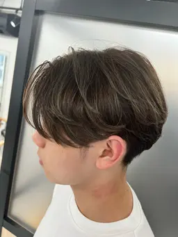 メンズケアカラー+メンズカット+ヘッドスパ+シルクトリートメント