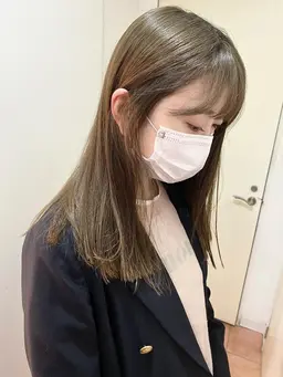 🫧💖ダメージレスで柔らかなツヤ髪に🕊酸性ストレート＋カット＋1stepトリートメント💖🫧