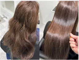 美髪イチ推し【1日2名限定】　カット/プレミアム縮毛矯正＋ナノバブル