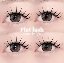 Lカール フラットラッシュ100本