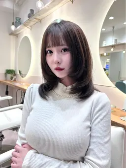 🐑美シルエットをお得にキープ🐑メンテナンスカットクーポン 【新宿】