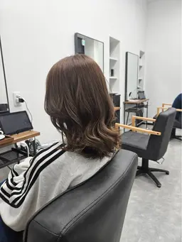 🥣ブリーチなしうる艶カラー＋1stepトリートメント＋炭酸泉🥣