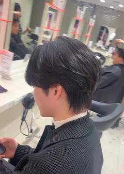 【⚜️韓国風メンズセンターパート⚜️】カット＋theaterトリート