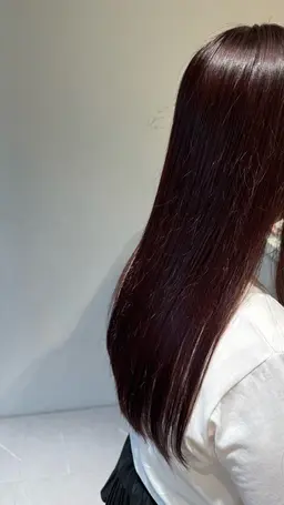 〖オススメです💫〗【平日限定】暖色カラー+トリートメント(ロング料金あり)