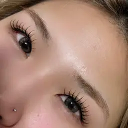 【大人気パリエク🎀】パリジェンヌ風パーマ➕フラットラッシュ100本　　本数は+20本につき¥550❣️