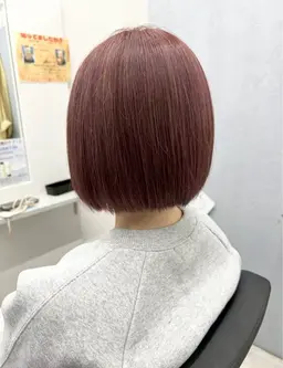 💎【レディースボブカット】💎ボブカット（肩上）➕シャンプー➕トリートメント