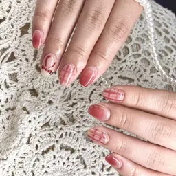 💗持ち込みデザインやり放題180分💗ジェルオフ付き💗 長さ出し+¥2,000(10本)