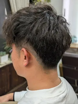 【🔥メンズ限定・練習モデル🔥】カット＋ツイストスパイラルパーマ　¥4500