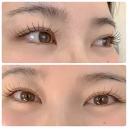 エクパ🌷フラットラッシュ60本＆マツパ🌷美容液コーティング付き