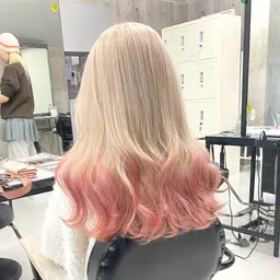 【💞ハイトーンにしたい方💞】 トリプルカラー＋トリートメント（2ブリーチ）