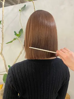 【うねりが気になる方💞】似合わせカット+縮毛矯正