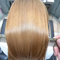 ブリーチ毛対応✂️髪質改善ストレート+TOKIOトリートメント