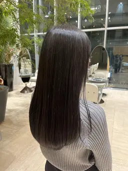 カット➕ストレートパーマ