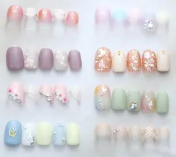 期間限定半額！【90分】ハンドデザインコース（選べるデザイン・色配置変更可能）