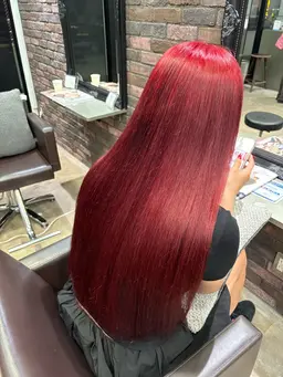 髪質改善ダブルカラー【ブリーチ＋カット＋トリートメント】