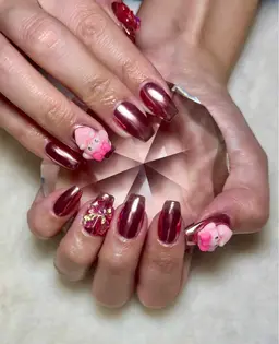 ジェルネイル💅🏻(お爪のSNS撮影にご協力頂ける方。形・色・デザインはこちらが決めます。)新規様オフ込み