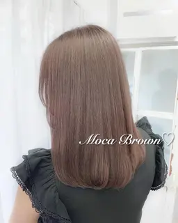 ✨透明感のあるダブルカラー✨ブリーチorライトナー+カラー【シャンプー&ブロー・コテ巻き付き】[初回・再来]