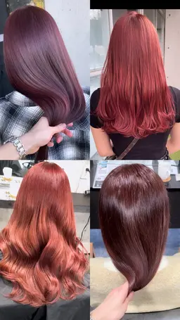 最大限発色❗️ピンクカラー🍒🦩🌹🍎🍓🍇🍷