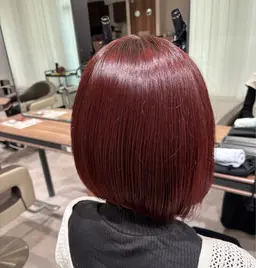 カット＋イルミナカラー＋ハホニコトリートメント🫧🌈