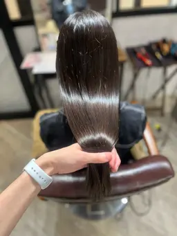 🌈サラ髪カラーメニュー🌈透明感カラー+髪質改善TOKIO5stepトリートメント超音波付き⚠️カットは付いてません