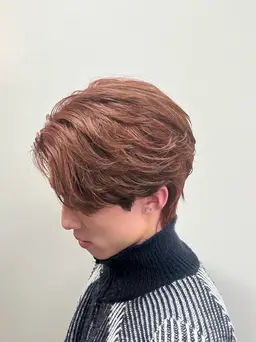 【🈲ブリーチパーマしたい方🈲】🔥メンズカット＋ダブルカラー（ブリーチ込）＋メンズパーマ🔥#ハイライト#ツイスパ