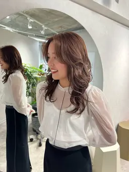 【12月限定🌸】ワンカラー+色持ち艶々3stepトリートメント✨