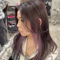 【リクエスト予約限定✨】カット+イヤリングカラー✨2ブリーチ込み🎁+髪質改善トリートメント🧚‍♀️✨