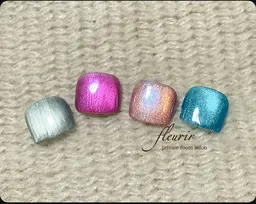 【フット🐾マグネットワンカラー:オフ別途追加】4色から1色選択可能。華やかな春の新色！ メニュー詳細を確認お願いします