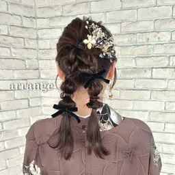 卒業式袴着付け+ヘアセット👘別途早朝料金有り！