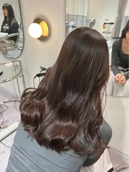 【憧れの美髪に☆】カット+髪質改善ワンカラー+トリートメント✨️✨️