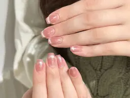 【自爪オフなし】🔱チークマグネットフレンチ🧲