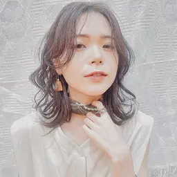 似合わせカット+艶カラー(リタッチ)