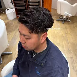[ セットを楽にしたい方必見❕]メンズカット + パーマ 🌙