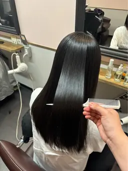 髪質改善ストレート