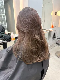 【切れ毛 枝毛を防ぐ！】プレミアムケアカラー ＋トリートメント