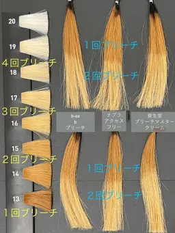 ⭐️全体ブリーチ　❣️ダブルカラー