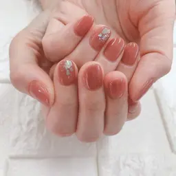 【すぐ予約のみ】オフ込みハンドシンプルコース🌈オフはソフトジェル限定☆ハード、スカルプ、3Dパーツオフは追加料金