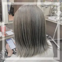 ✨ブリーチ毛でも安心✨パサパサを抑え極上な仕上がりになりたい方💡似合わせカット➕髪質改善（酸熱トリートメント）