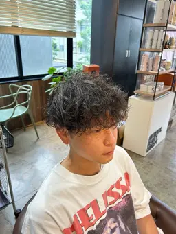 【初めての方、平日限定クーポン】カット×シャドウパーマ