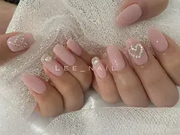 ワンカラーベース４本アート