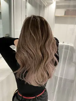 【✨外国人風カラー✨】本格バレイヤージュカラー