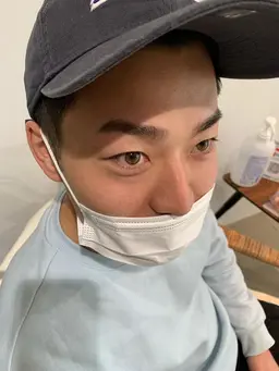 メンズ　ブロウワックス