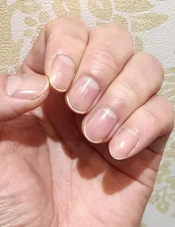 自爪うるつやコース(爪磨き&ドライケア)