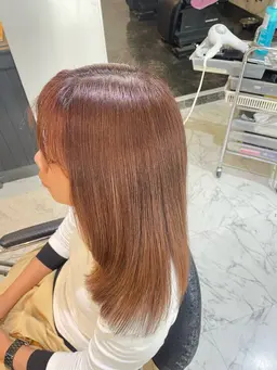 ブリーチ毛にも◎酸性ストレート