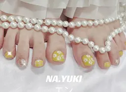 👣フット・90分つけ放題持ち込みデザイン6980円(デザイン2本まで)【初回ジェルオフ無料ケア込み】