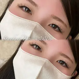 【導入キャンペーン】まつ毛エクステ初回体験100束200本（デザインキープラッシュ）