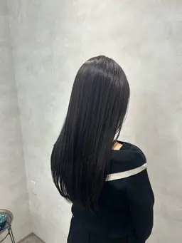 透明感ON🫧カット+ブリーチなし艶カラー